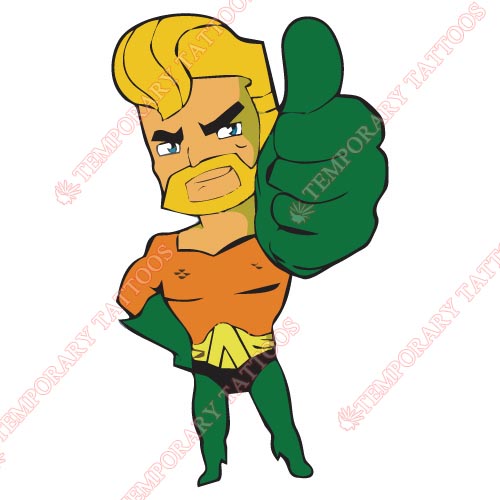 Aquaman Customize Temporary Tattoos Stickers NO.440